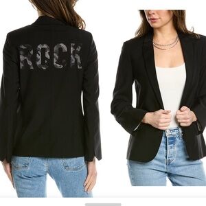 Zadig & Voltaire ROCK blazer black jacket